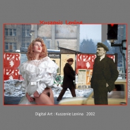 Digital Art -  Temptation of Lenin   2002